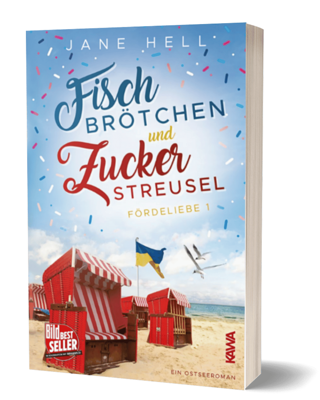 Buchcover Fischbrötchen und Zuckerstreusel von Jane Hell