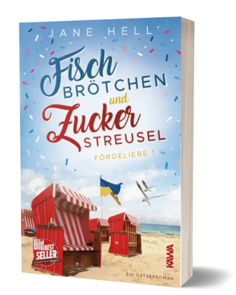 Cover von Fischbrötchen und Zuckerstreusel, Band 1 der Fördeliebe-Reihe